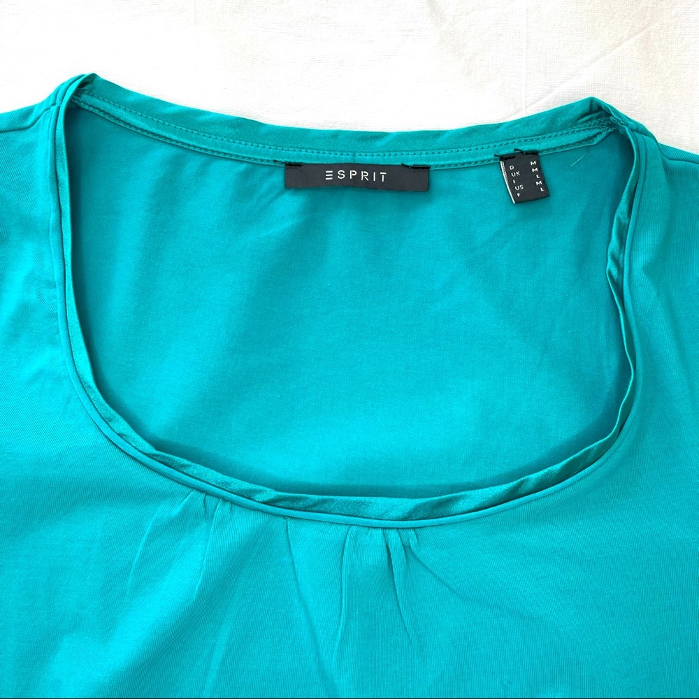 Esprit cotton fitted t-shirt